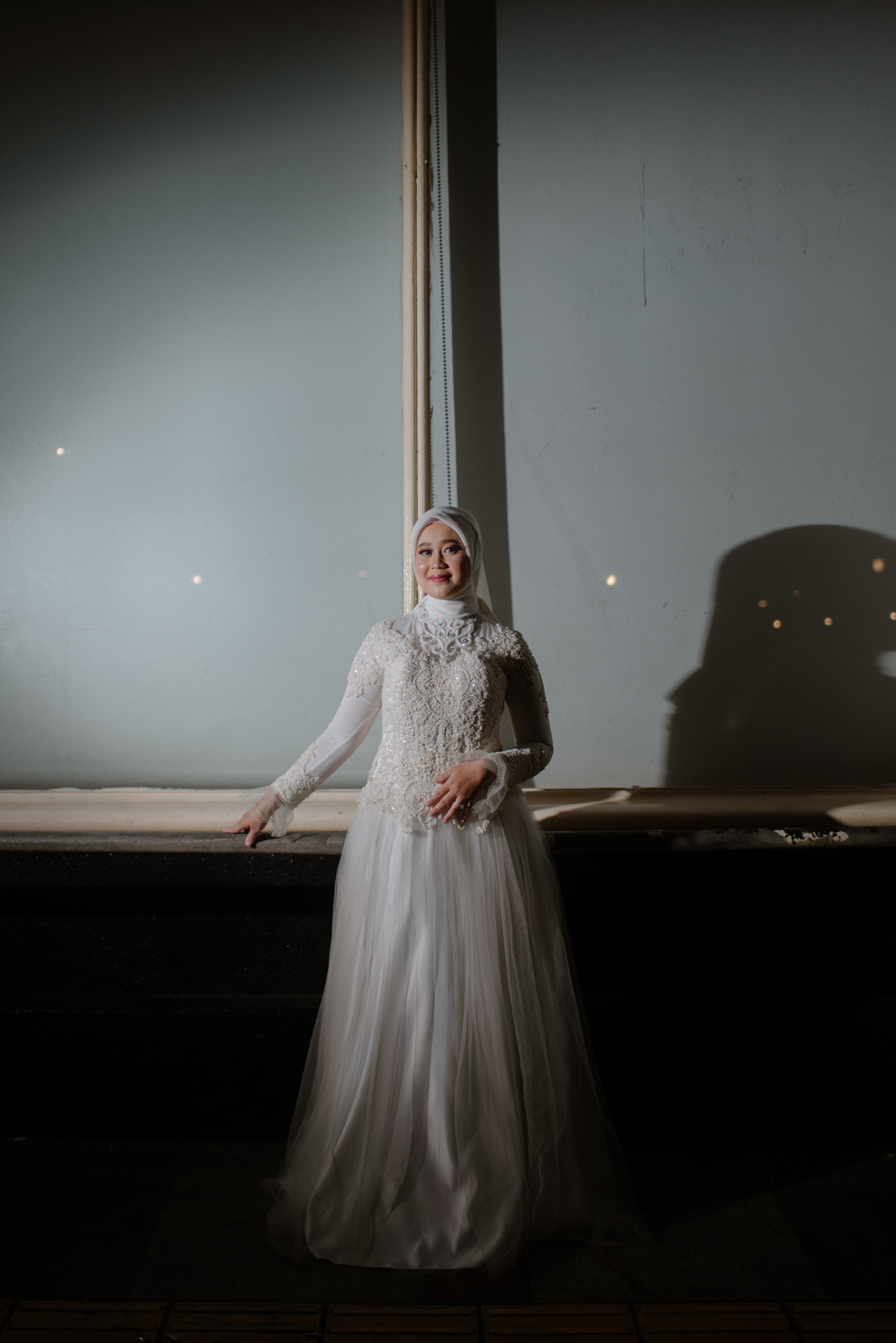 Foto mempelai wanita